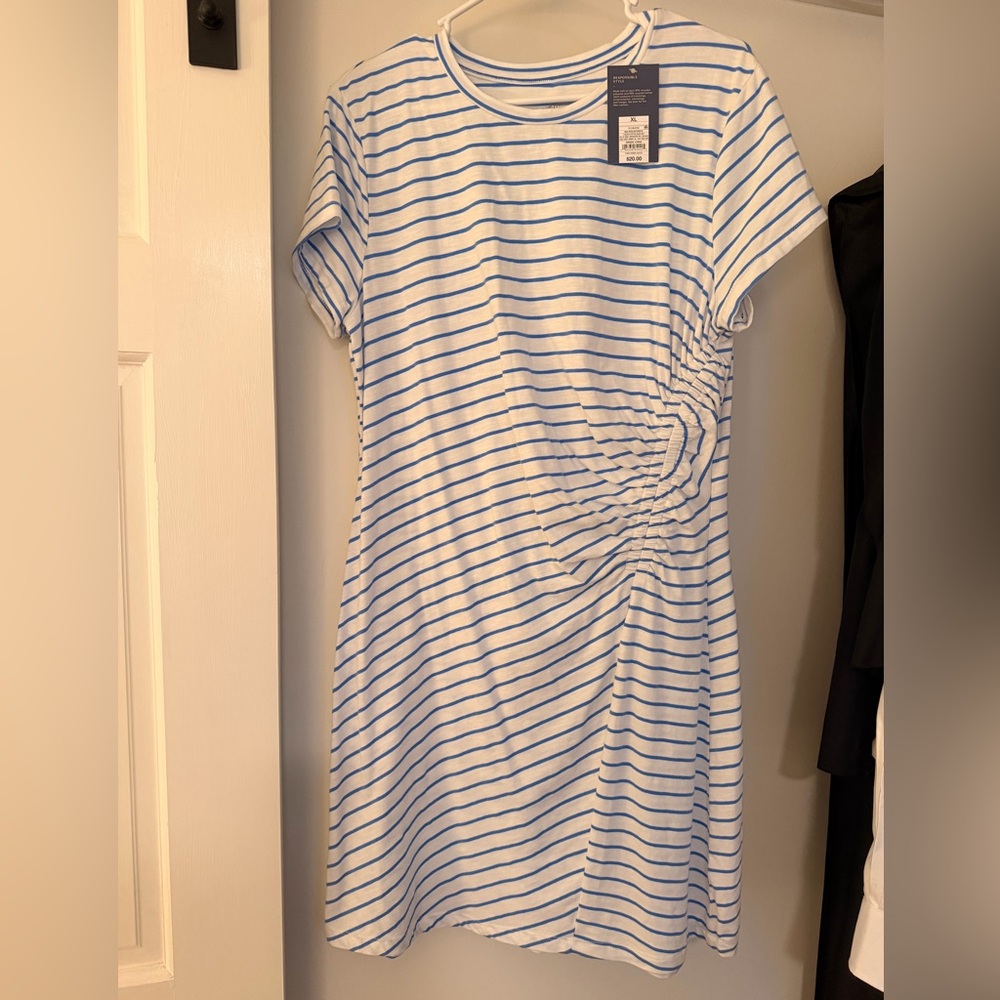 Universal Thread Striped T-Shirt Dress | XL | NWT